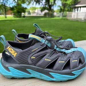 Hoka Women's Hopara Water/Outdoor Shoe - Size 8.5 - Gray/Blue
